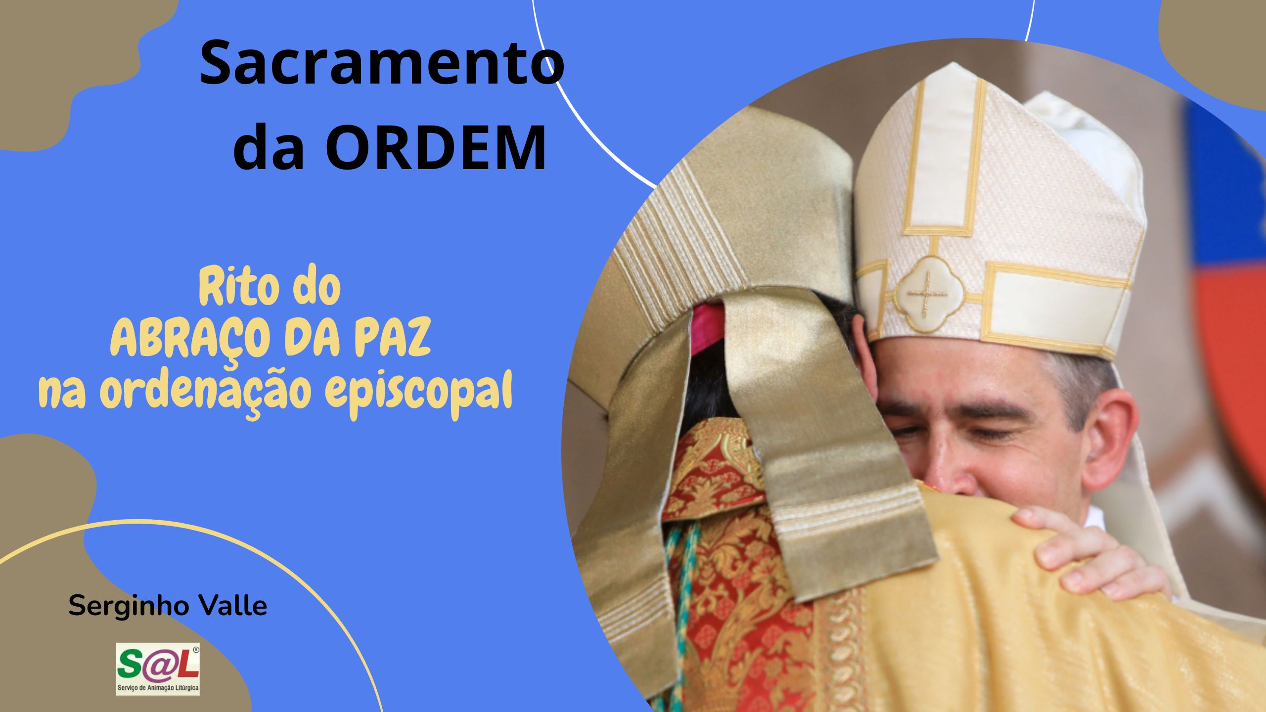Rito do abra�o da paz nas ordena��es