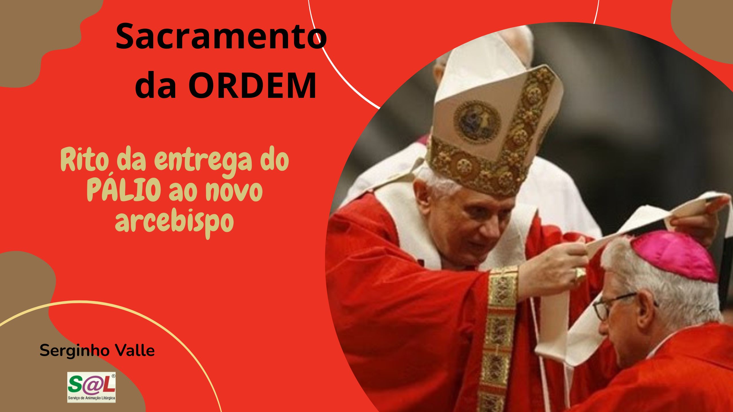 Rito da entrega do P�LIO ao novo arcebispo